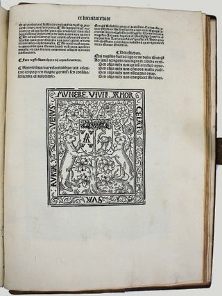 Textus abbreviatus in cursum totius physices et metaphysicorum Aristotelis. [suivi de : ] Georgius Bruxellensis. Quaestiones super naturalem philosophiam Aristotelis. Quaestiones sex librorum Metaphysices pro ritu Parisiorum Academiae.