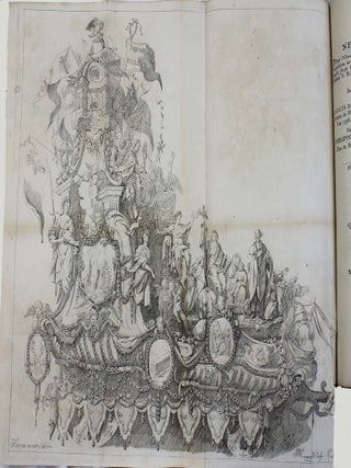 Description de la cavalcade ornée de chars de triomphe, emblêmes etc. etc. qui, à l'occasion du Jubilé millénaire de Saint Rombaut, évêque, apôtre, martyr et patron de la ville et province de Malines, sera exécutée les 26 et 27 de Juin, 3 et 10 de Juillet 1775.