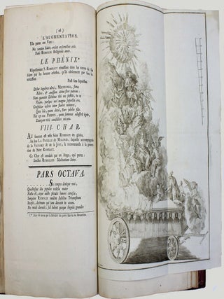 Description de la cavalcade ornée de chars de triomphe, emblêmes etc. etc. qui, à l'occasion du Jubilé millénaire de Saint Rombaut, évêque, apôtre, martyr et patron de la ville et province de Malines, sera exécutée les 26 et 27 de Juin, 3 et 10 de Juillet 1775.
