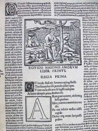 Item #18883 Amorum libri tres. De medicamine faciei libellus et nux. Infinitis pene erroribus e...
