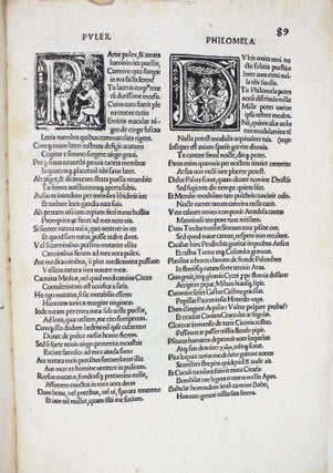 Amorum libri tres. De medicamine faciei libellus et nux. Infinitis pene erroribus e manuscriptis exemplaribus emaculati. Una cum Dominici Marii Nigri Veneti luculentissimis enarrationibus.