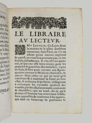 Le cuisinier françois, enseignant la manière de bien apprester & assaisonner toutes sortes de viandes grasses & maigres, légumes, patisseries, &c. Reveu, corrigé & augmenté d'un traitté de confitures seiches & liquides & autres delicatesses de bouche. Seconde édition.