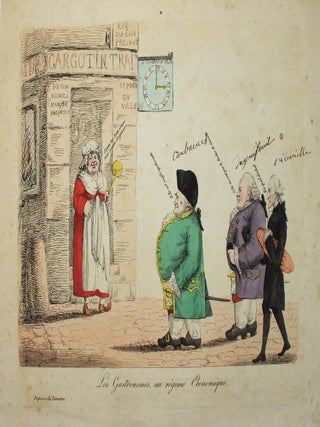 Item #18933 Les gastronomes au r&eacute;gime &eacute;conomique. CAMBACERES