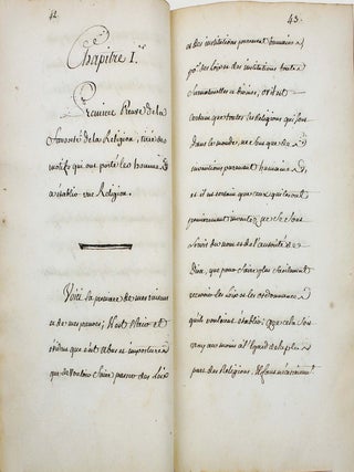 [M&eacute;moire des pens&eacute;es et sentiments de Jean Meslier.]