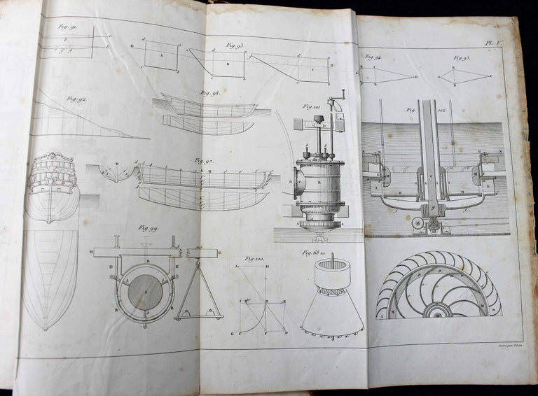 Item #8004 Traité d'hydraulique, à l'usage des ingénieurs. Seconde édition considérablement augmentée. J. F. d' AUBUISSON DE VOISINS.