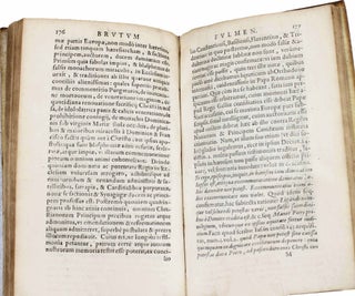 Brutum fulmen. Papa sixti V, adversus Henricum sereniss. Regem Navarre & illustrissimum Henricum Borbonium, principem condaeum.