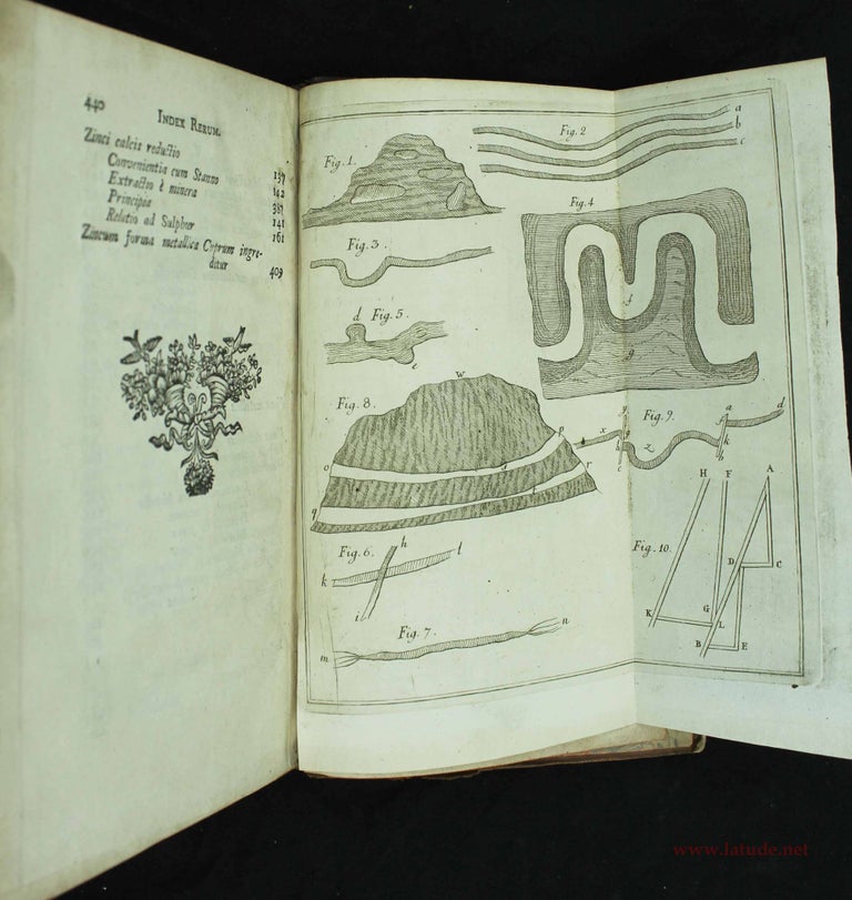 Item #9838 Elementa metallurgiae, speciatim chemicae conscripta, atque observationibus, experimentis et figuris aeneis illustrata. Johan Gottschalk WALLERIUS.
